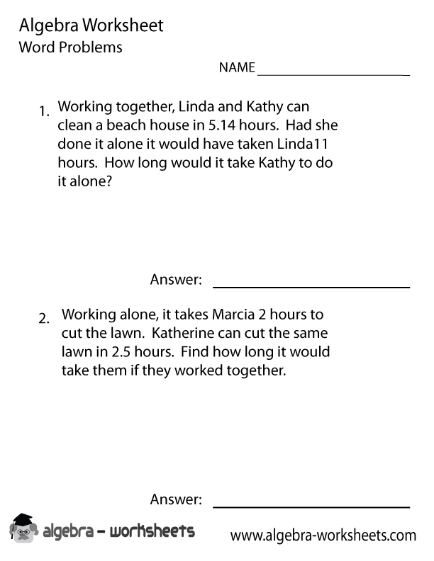 Word problems  problem solving printables slideshow