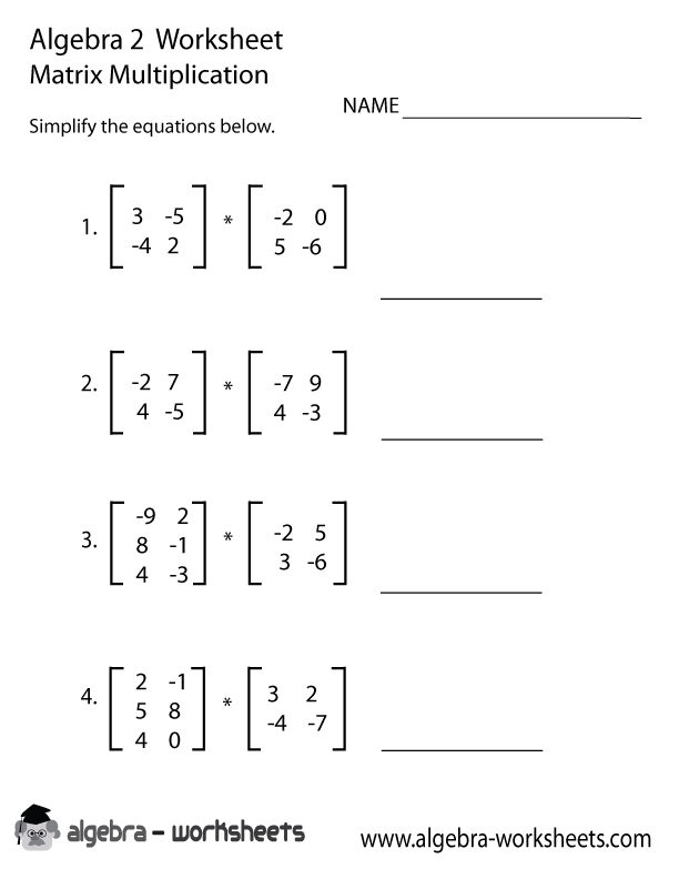 matrix-multiplication-algebra-2-worksheet-printable